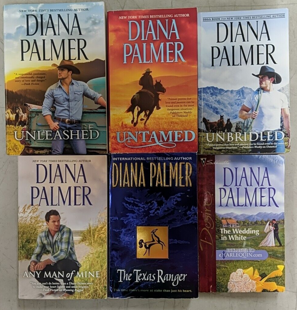 Diana Palmer Unleashed Untamed Unbridled Any Man of Mine The Texas