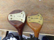 Macgregor 349W Registered Woods Set: 1  3 Woods Regular Flex Steel Very Nice 