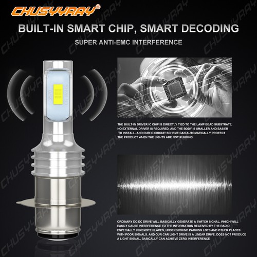 For Yamaha KODIAK 400 4X4 Auto 2000-2006 Xenon HID Hyper Light Headlight Bulbs - Bild 10 von 12