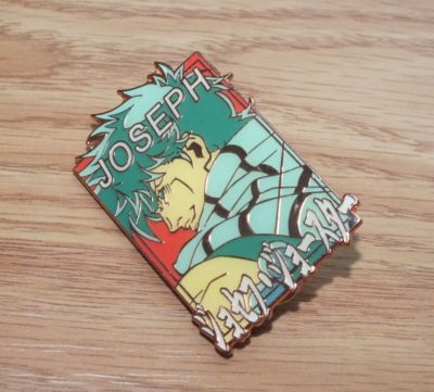 Jojo's Bizarre Adventure Zen Monkey Studios Joseph Anime Enamel