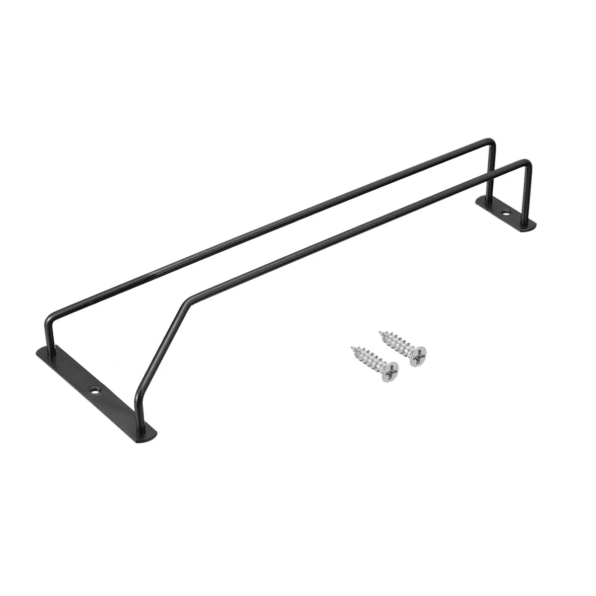 Wine Glass Rack Under Cabinet 14 Inch for Shelf Kitchen Single
