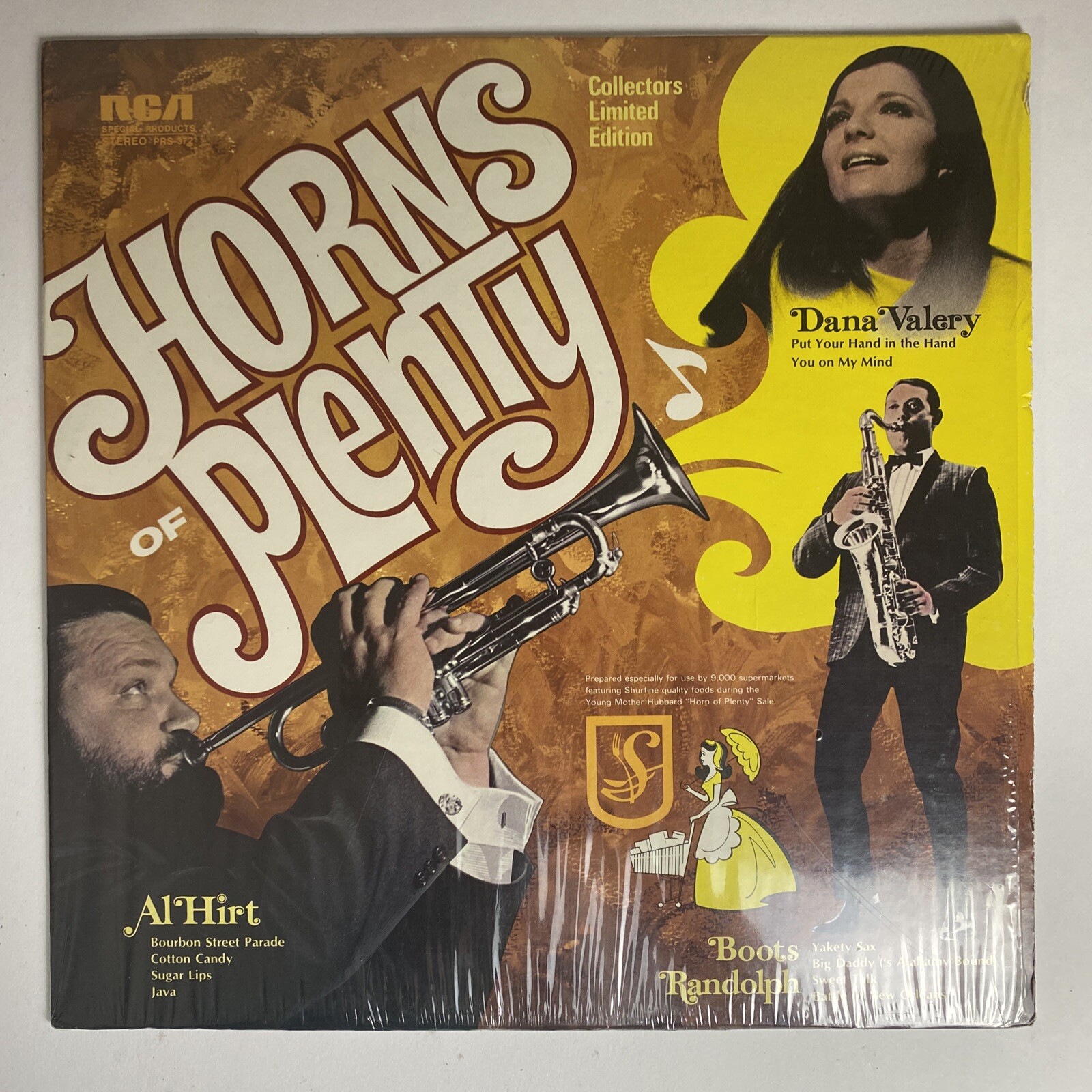 Al Hirt, Boots Randolph, Dana Valery: Horns of Plenty RCA 12
