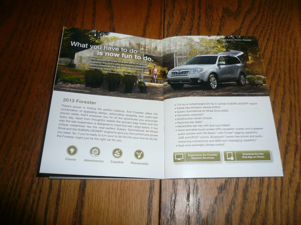 2013 Subaru Models Sales Brochure - Image 3 of 4