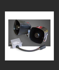 AVERTISSEUR SONORE SIRENE ORIGINAL KIT Module Police 12/24V + 2HP FS (Moto)