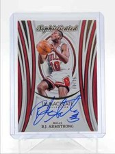 B.J. ARMSTRONG 2023-24 IMMACULATE SOPHISTICATED AUTOGRAPH AUTO 51/99