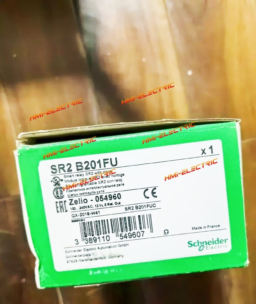 Schneider SR2B201FU | compact smart relay Zelio Logic - 20 I O - 100