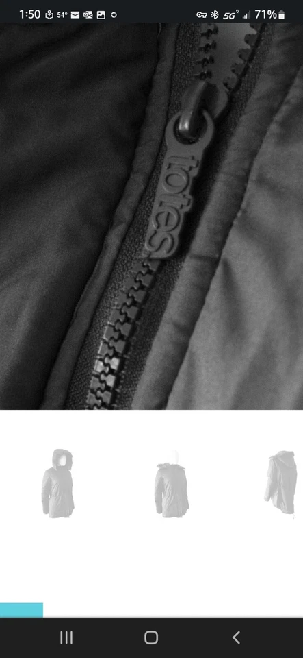 Totes Polar-NH Mens Padded Jacket Navy XL - Image 3 of 4