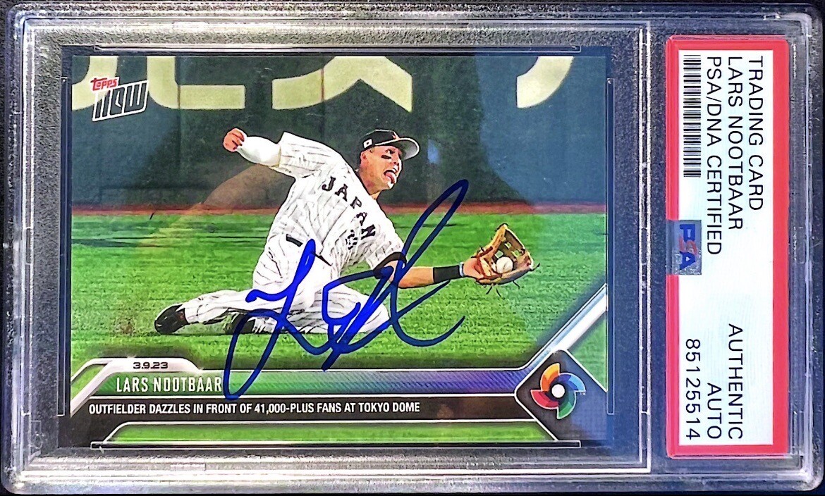 その他 Topps Lars Nootbaar Green WBC Auto Topps Lars Nootbaar Green WBC Auto