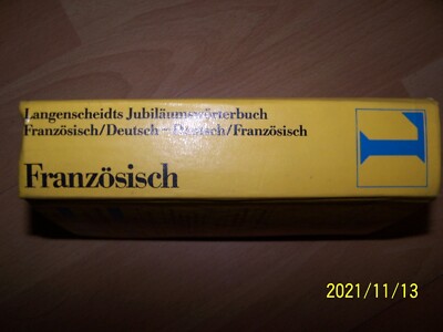 Langenscheids Jubiläums Wörter buchbFranzösisch-Deutsch einfach super