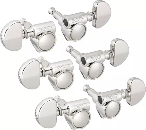 Grover 102NV Orig. "Milk Bottle" Style Rotomatics® Nickel Set 6