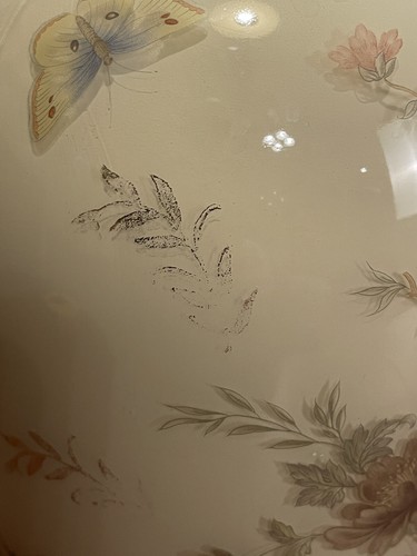 Vintage Chinese Ginger Jar Table Lamp Set Of 2 Tree Butterfly Floral Theme - Picture 12 of 21
