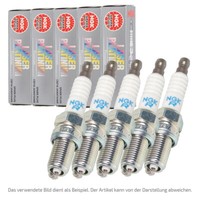 5X Ngk 2890 BKR5EKUP ZüNdkerze FüR Vw Golf 4 Passat B5 Seat Toledo 2 V5 VR5