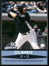 Ross Kivett 2015 West Michigan Whitecaps Team Set 