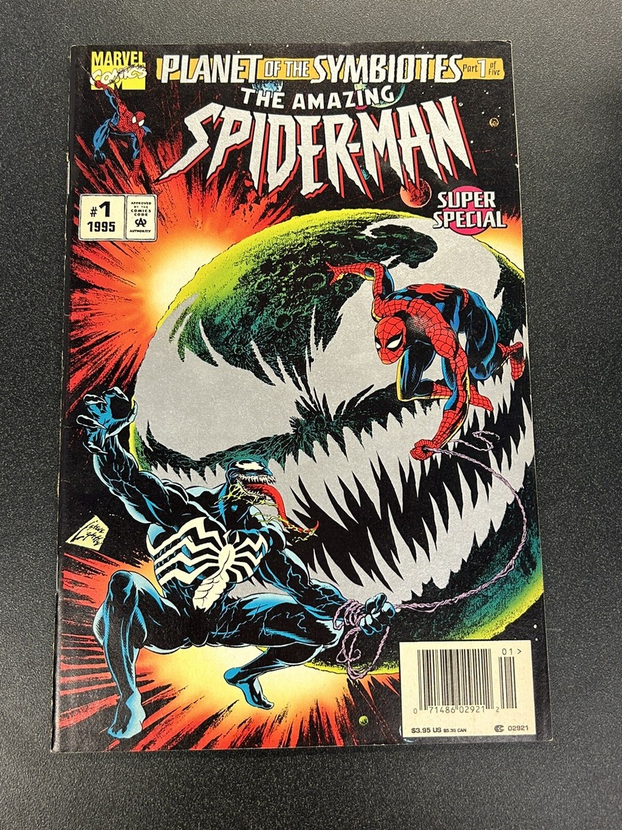 Marvel Amazing Spider-Man Super Special 1 Newsstand 1995 Planet of