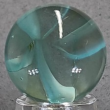 Vintage Imported Hybrid Cat's Eye Marble .60 Inches Near-Mint Condition
