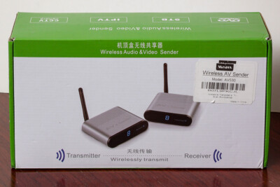 Measy AV530 Wireless A/V Transmitter and Receiver 5.8GHz 1000ft. Range