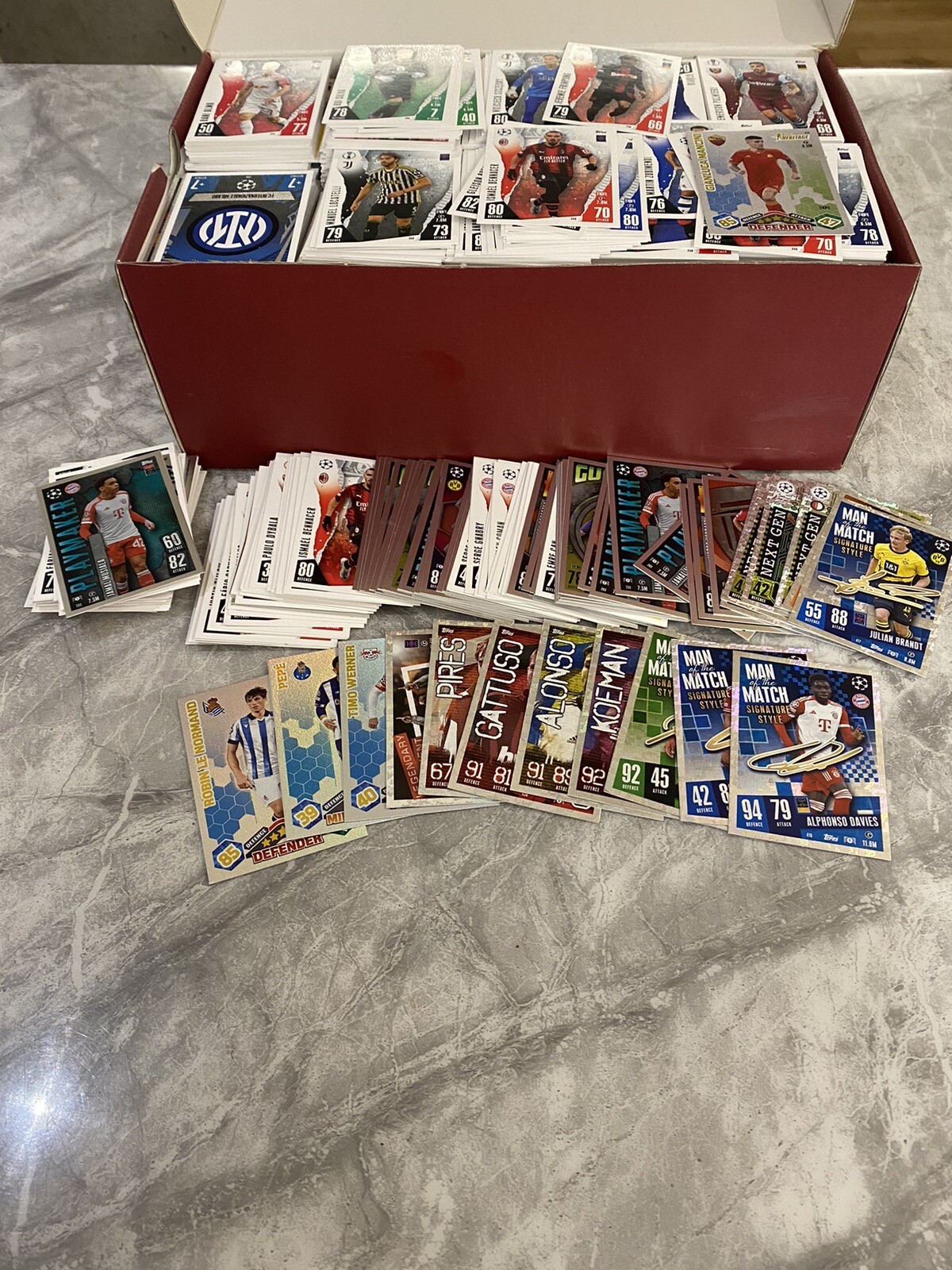 Topps Match Attax 2023/24 Over 3000 Cards Bundle Job Lot Trading