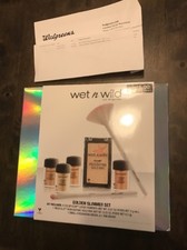 Wet n Wild Golden Glimmer Set - 7 Piece Set Megaglow Gold Bar RECEIPT SHOWN BNIB