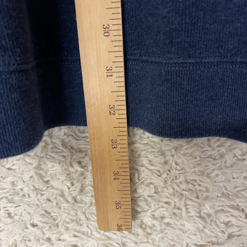 Tommy Bahama Suéter Para Hombres 4XB Azul Verde 1/4 Cremallera Reversible Preppy Informal Foto 3 de 4