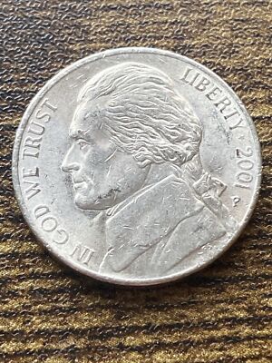 2001 P Jefferson Nickel Five (5) Cent Actual Coin TK2945* | eBay