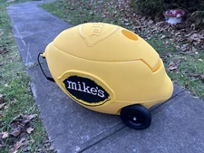 Mike's Hard Lemonade Cooler Lemon Ice Chest w/ Wheels • Perfect 4 Tailgating