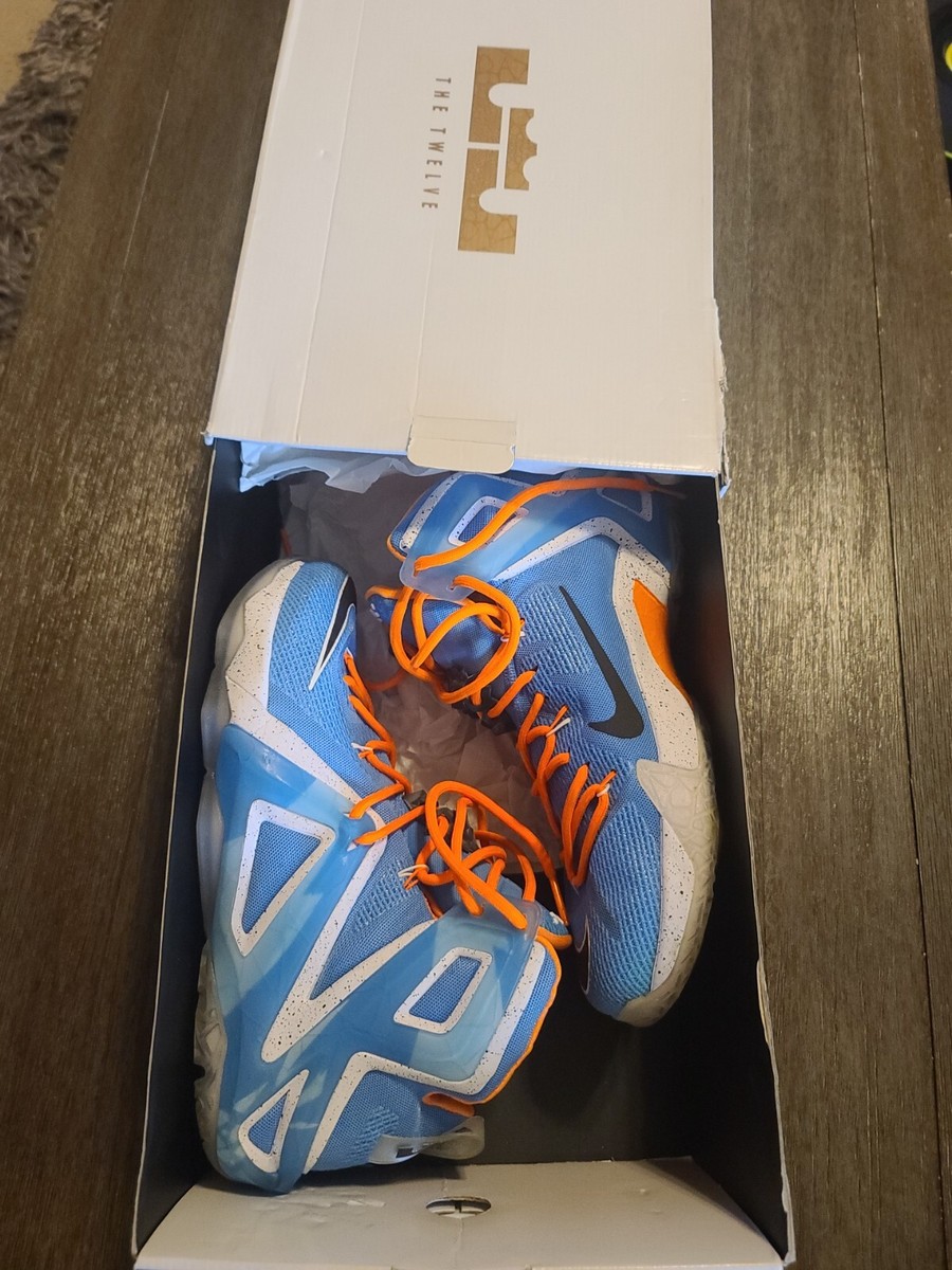 Nike LeBron XII Elite Men's Basketball Sneakers 724559-488 | eBay