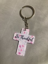 Religous Cross Keychain, Christion, Key Chain, Verse, Church, Bible.
