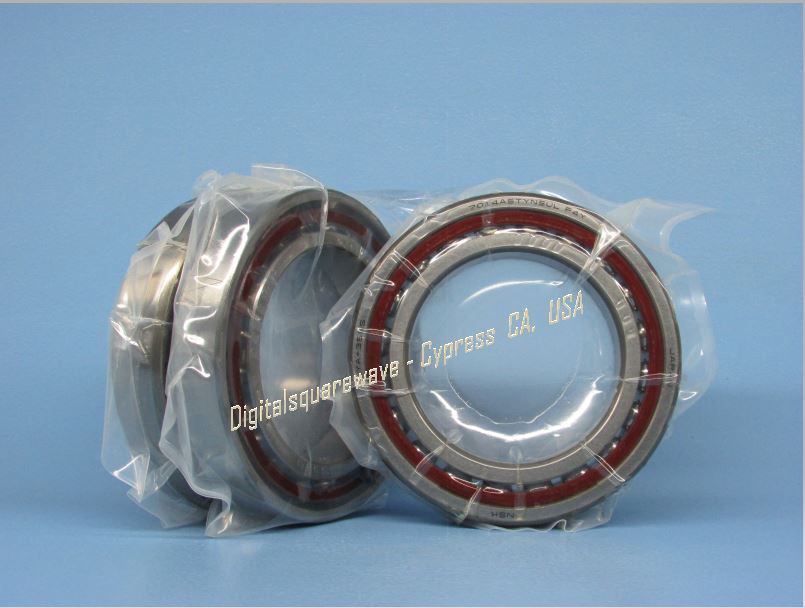 NSK Cuscinetti Cuscinetti Mandrino NSK 7014CTRDULP4Y - Super Precisione ABEC -7, Set Di Due, Made In Japan Cuscinetti Angolari NSK 7014 - Foto 8