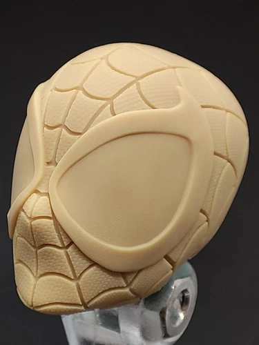 1/12 unbemalte BAGLEY Maske Spider-Man Kopf geschnitzt passend für 6" ML Actionfigur - Bild 5 von 6