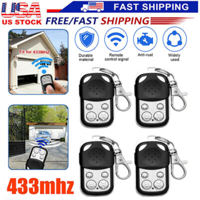 Universal Cloning Electric Gate Door Garage Remote Control Key Fob 433mhz Cloner