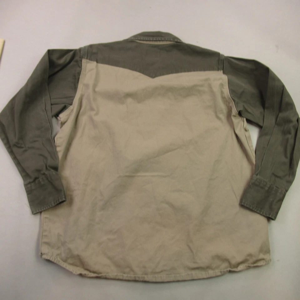 Camisa Gibson Para Hombre Grande Regular Manga Larga Bolsillos Frontales a Presión Exterior Foto 4 de 4