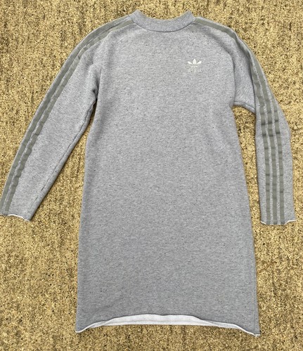 Adidas Sweatshirt Dress Womens XS Long 