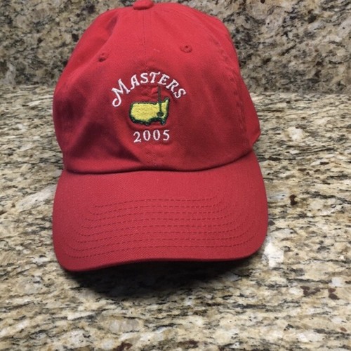 American Needle Masters Red Golf Hat 