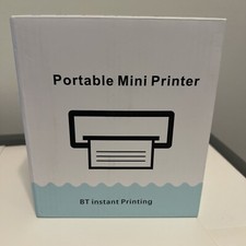 Portable Mini Printer- BT instant Printing - Pink 2C2 NEW IN BOX. gift idea