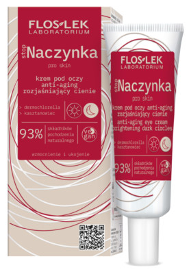 FLOSLEK stopCAPILLARIES ANTI-AGING AUGENCREME AUFHELLEND AUGENRINGE