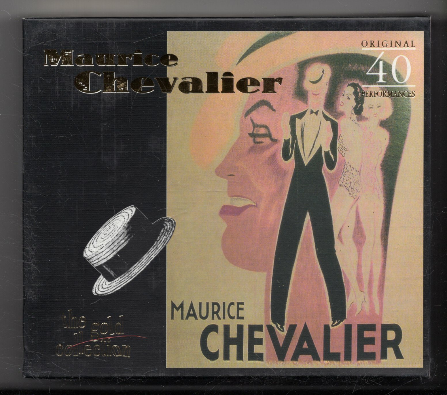 (JV75) Maurice Chevalier, The Gold Collection - 1998 CD Set