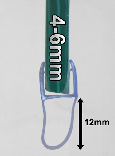 Shower Screen Rubber Wiper Seal for Shallow Curved Pea P-Shaped Bath ...