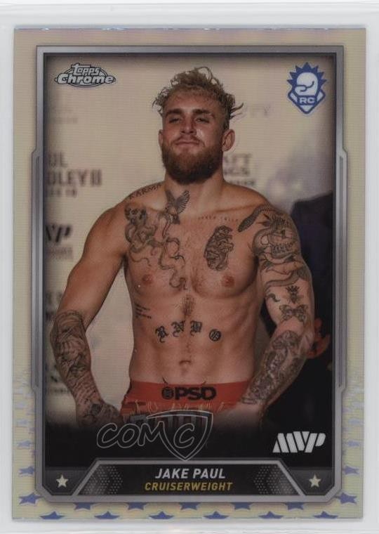 2024 Topps Chrome Refractor Jake Paul #1 0xh3