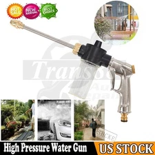 High Pressure Power Washer Water Spray Gun Nozzle Wand Attachment Garden Hose
