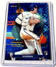Blue Checkerboard Refractor #/75- 2025 Topps Finest #171- Alan Roden Rc Rookie
