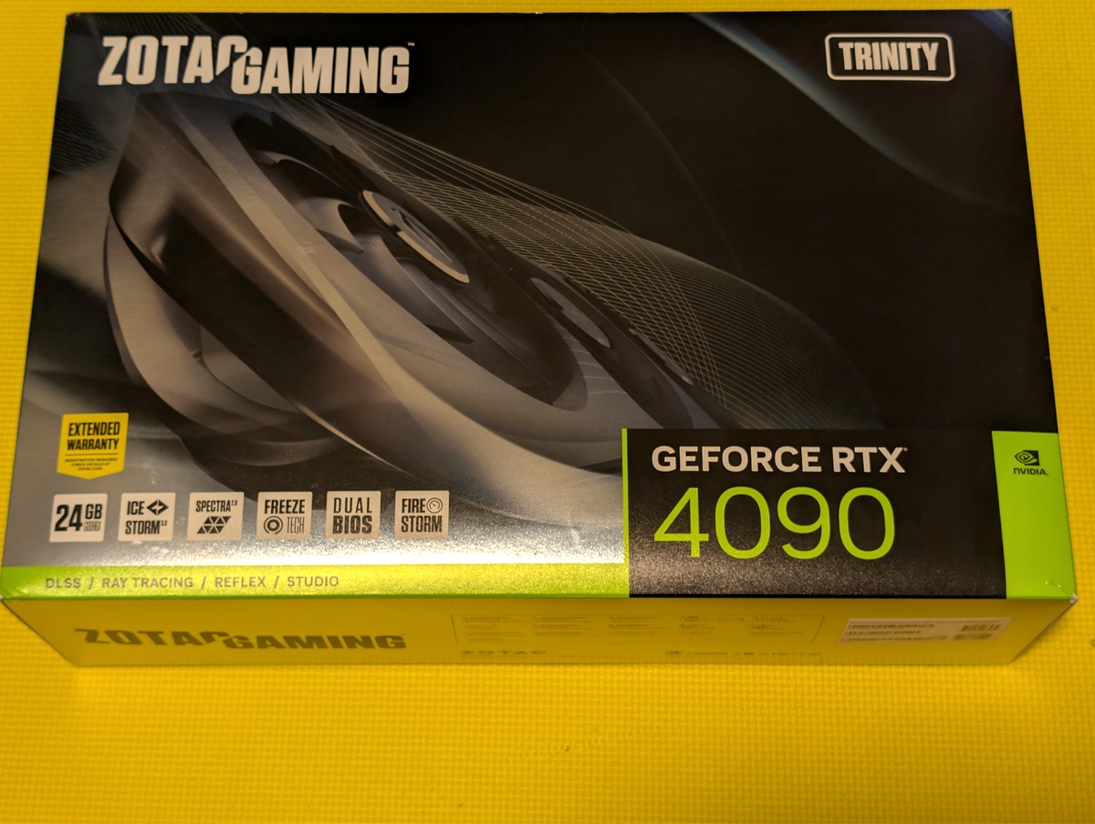 ZOTAC GAMING GeForce RTX 4090 Trinity 24GB GDDR6X Graphics Card 
