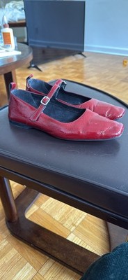 Vagabond Red Mary Janes Size 39
