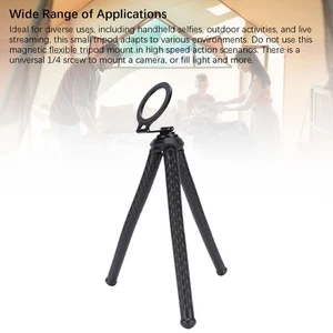Trépied magnétique de téléphone flexible Octopus appareil photo Trépode silicone aluminium pour la vidéo