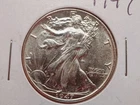 1947 Walking Liberty Silver Half Dollar AU/BU