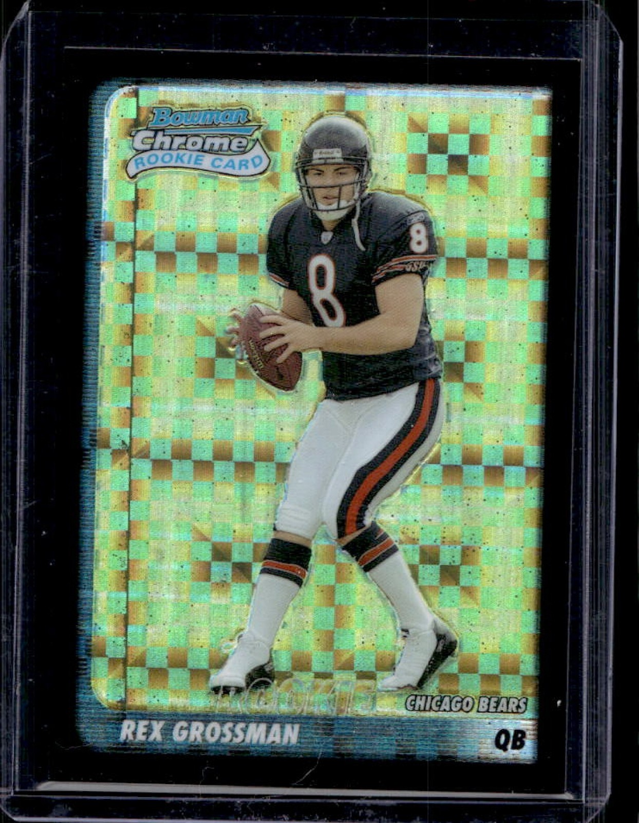 Rex Grossman Bowman Chrome #180 Refractor