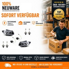 Scheinwerfer Set passend für BMW 1er E81 E82 E87 E88 09-13 + H7 L R + Stellmotor