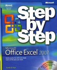 Microsoft® Office Excel® 2007 Step by - Paperback, by Frye Curtis - Acceptable