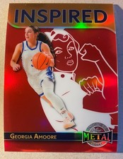 2025 LEAF METAL WOMEN OF SPORT GEORGIA AMOORE INSPIRED INSERT CARD ONE OF /1 1/1