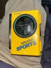 Vintage Retro Sony WM-35 Walkman Sports cassette player TESTED working order