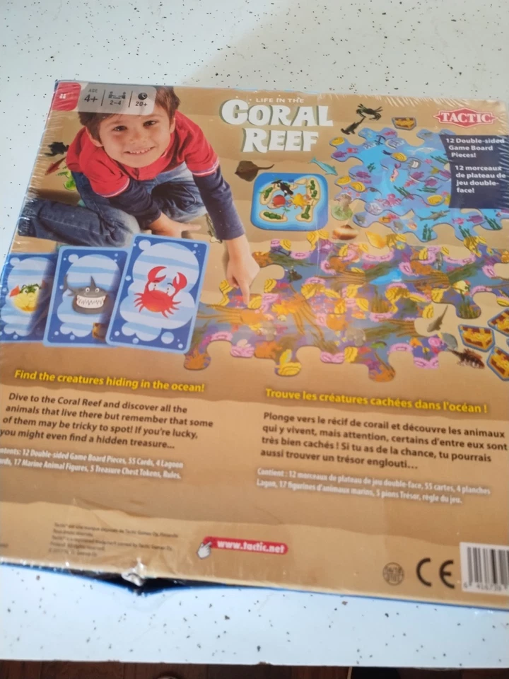 Настольная игра Tatic USA «Жизнь в коралловом рифе» - Изображение 2 из 4